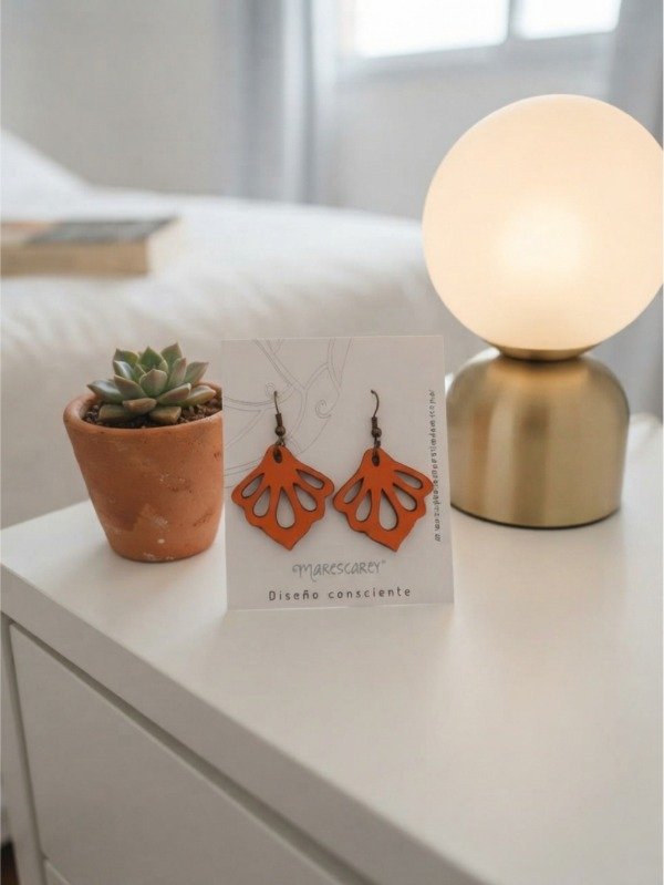 Producto - Aros Pétalo / Naranja Valencia - 1