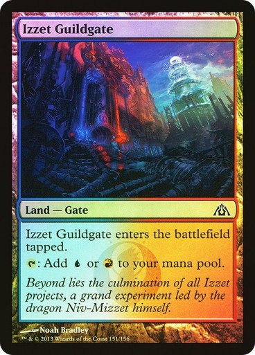 Producto - Izzet Guildgate Foil  Dragon's Maze