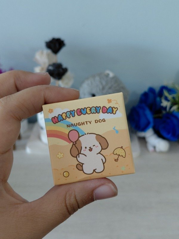 Producto - Cajita de stickers x 50 - Temática Happy perrito #004