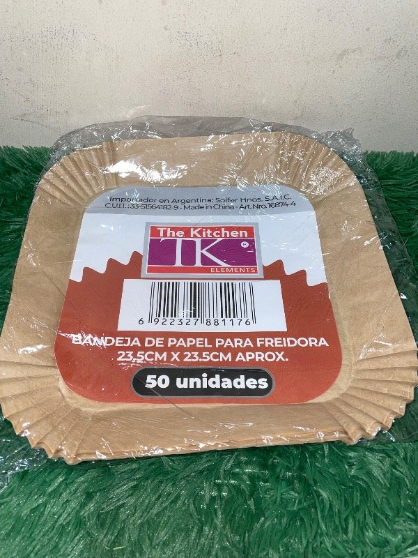 Producto - Pack x50unid molde descartable cuadrado