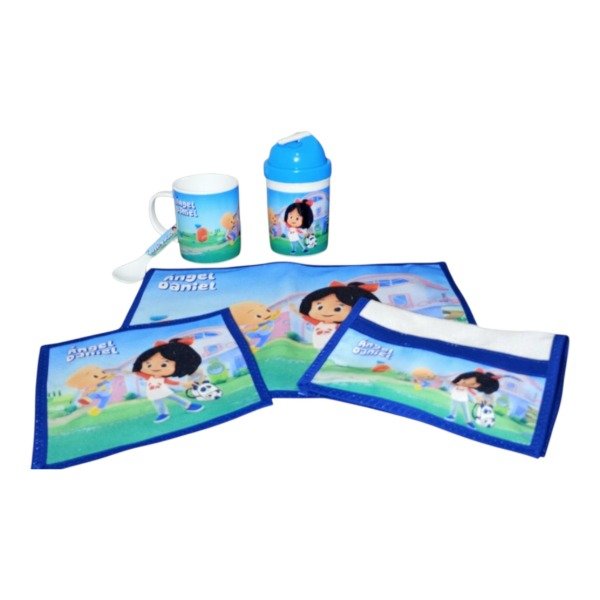 Producto - Set De Jardín Cleo y Cuquín Mochipanda Personalizado con Nombre