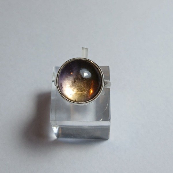 Producto - Anillo Plata 925 con ametrino - Talle 11