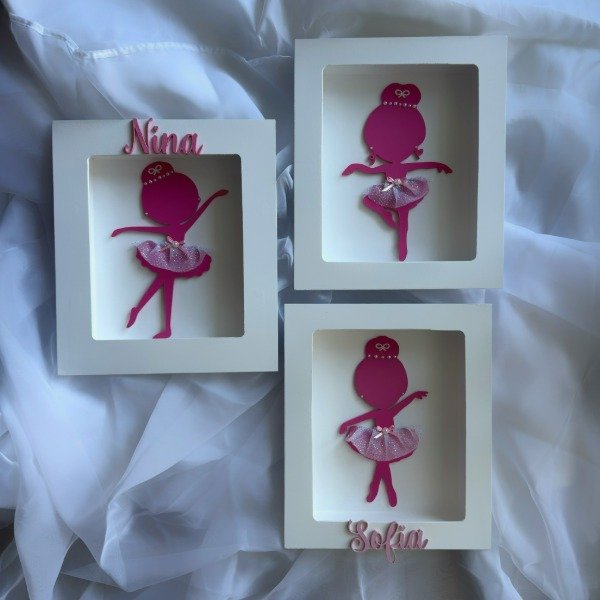 Producto - Set de cuadros BAILARINAS - Personalizable
