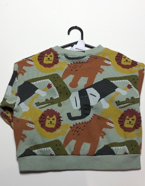 Producto - Buzo con estampa animales Zara 9 Meses - 1