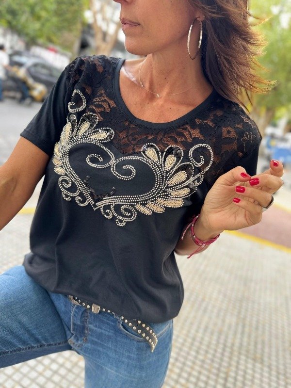 Producto - Remera Royal Heartbeat