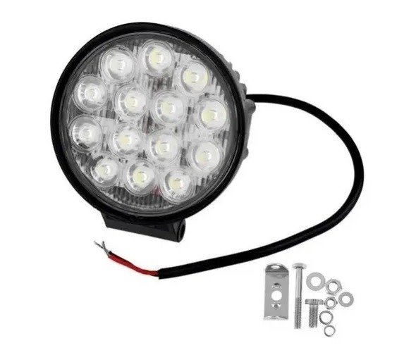 Producto - FARO LED REDONDO 14 LEDS 42W 11CM PREMIUM 12/24V