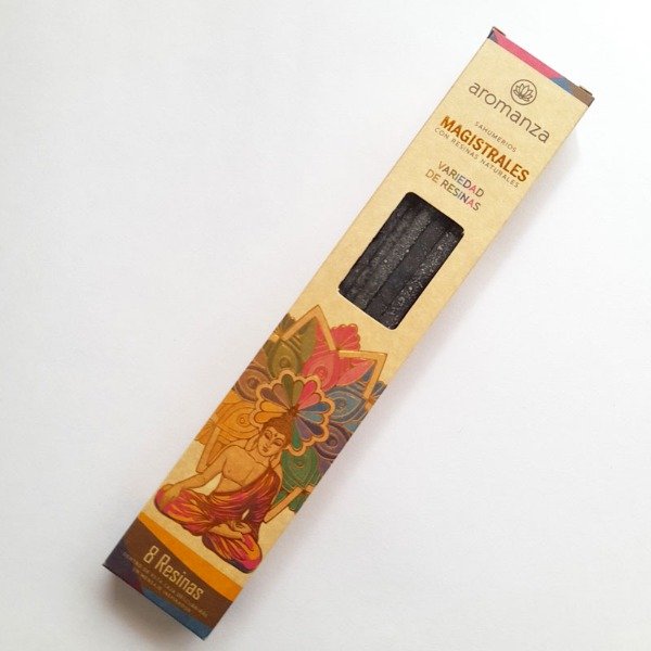 Producto - Sahumerios Aromanza Magistrales Variedad de Resinas x8 u