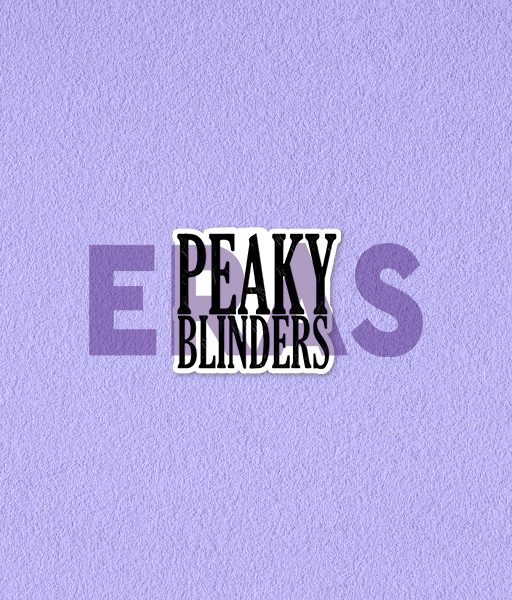 Producto - STICKERS UV- PEAKY BLINDERS - LOGO