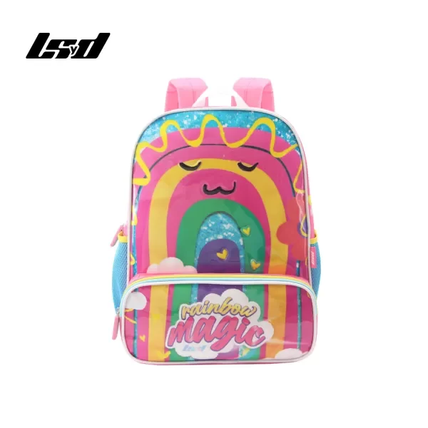 Producto - MOCHILA ARCOIRIS 16" LSYD ROSA