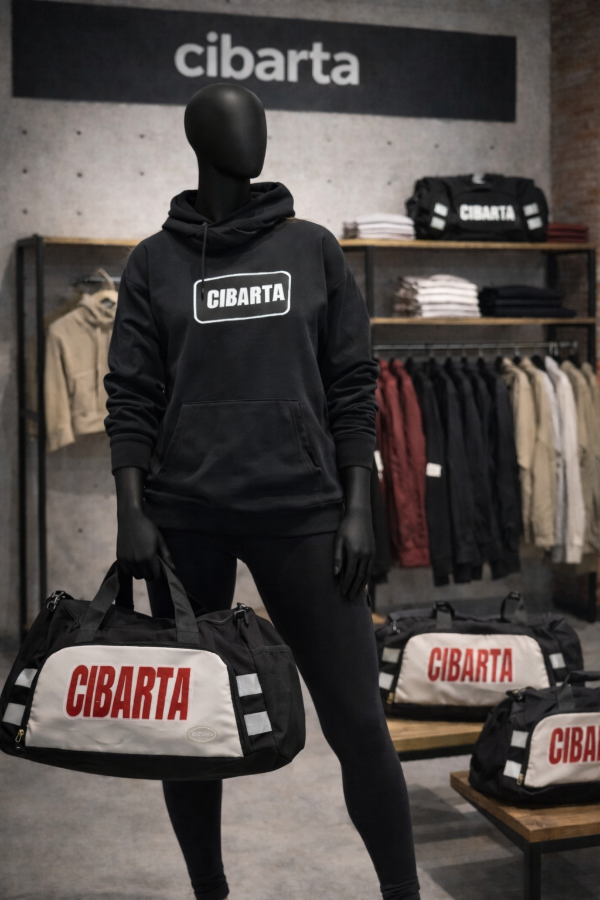 Producto - Bolso entrenamiento Cibarta Modelo Grob Negro snow