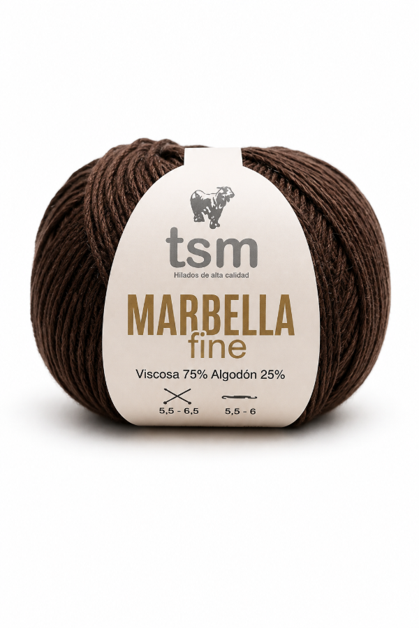 Producto - HILADO MARBELLA 8/3 FINE X 100 GRS - 41 CHOCOLATE - 0