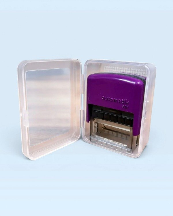 Producto - Sello Escolar + Estuche Plastico