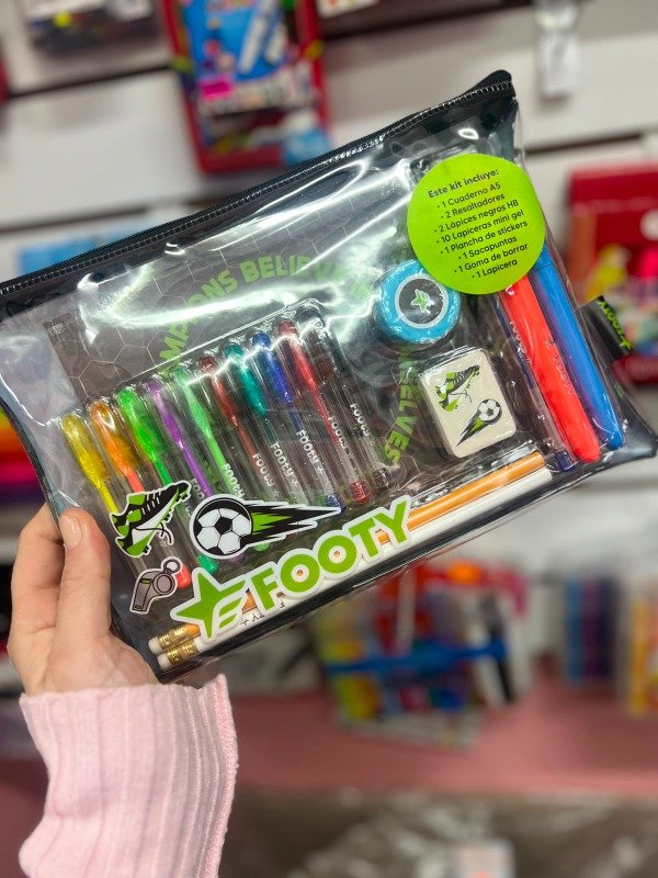 Producto - Set footy botin