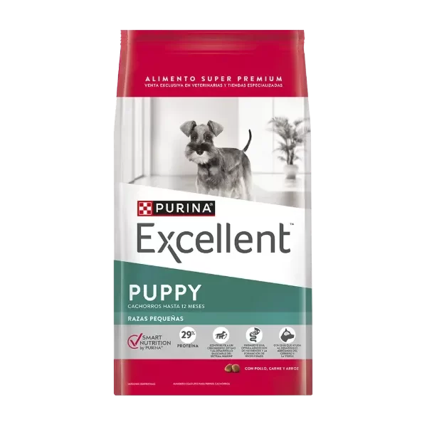 Producto - EXCELLENT PUPPY RAZAS PEQUEÑAS X 7.5KG