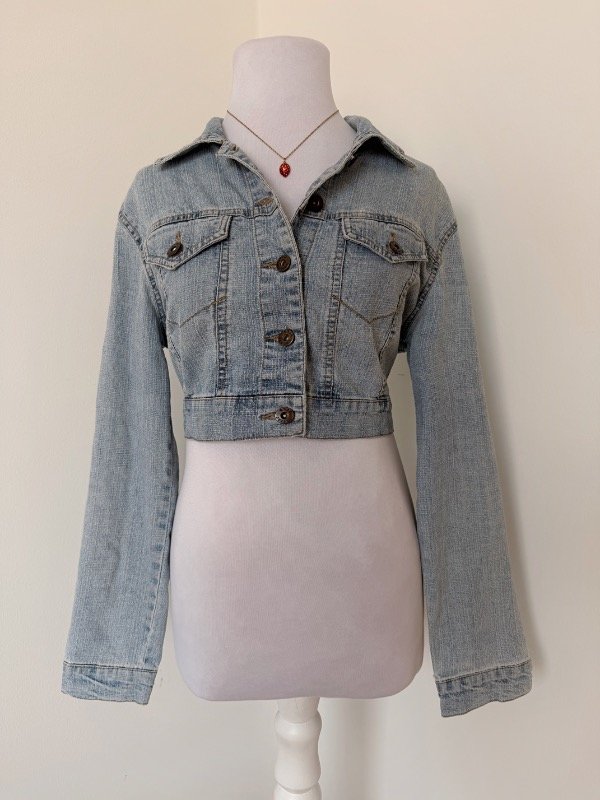 Producto - Campera Cropped Jean T. S