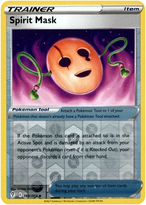 Producto - Spirit Mask - 160/203 - Evolving Skies - Reverse Holo