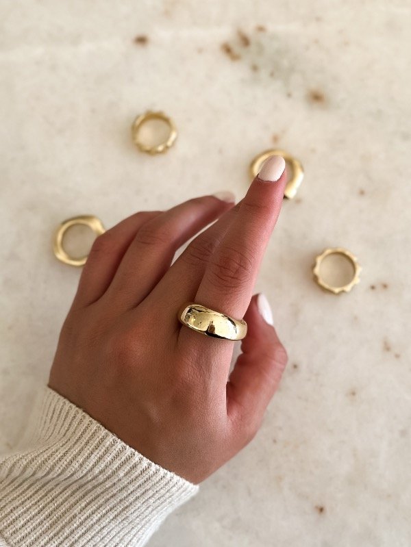 Producto - Anillo Chunky Gold II