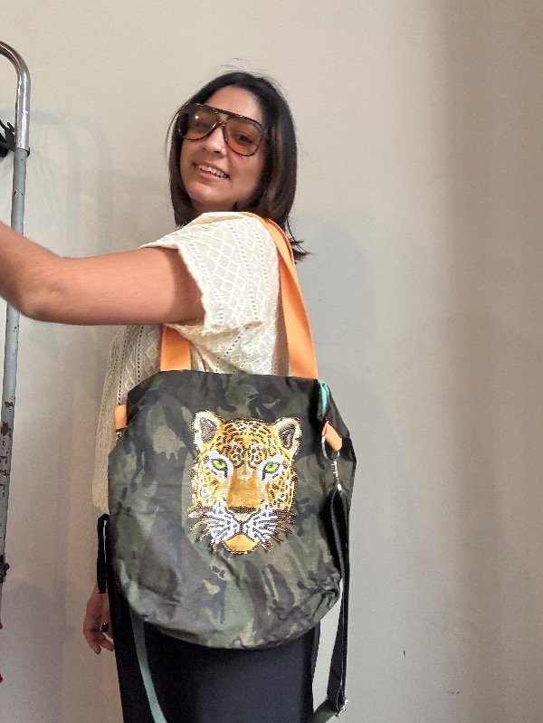 Producto - Tote bag camuflado print