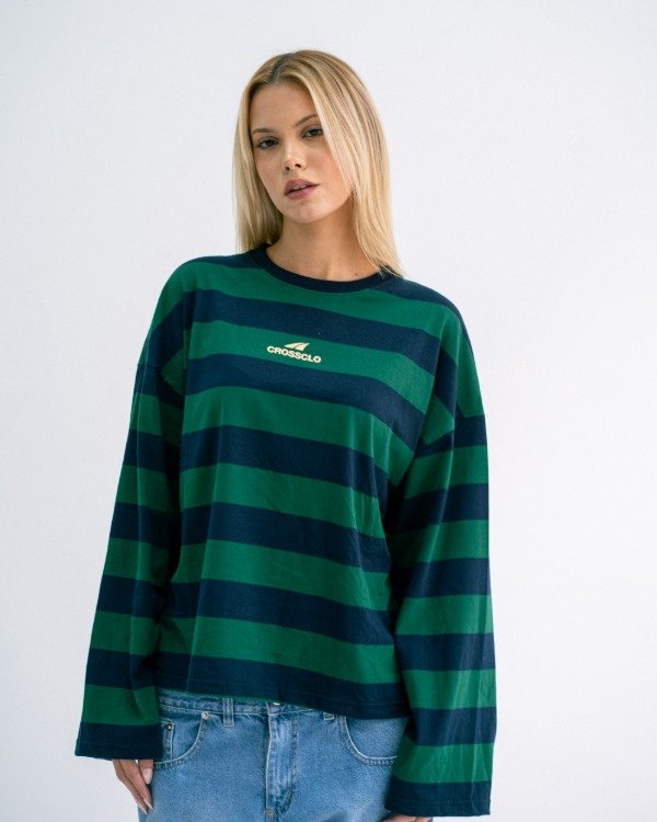 Producto - REMERA STRIPES BLUE GREEN
