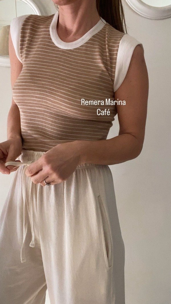 Producto - Remera Marina café