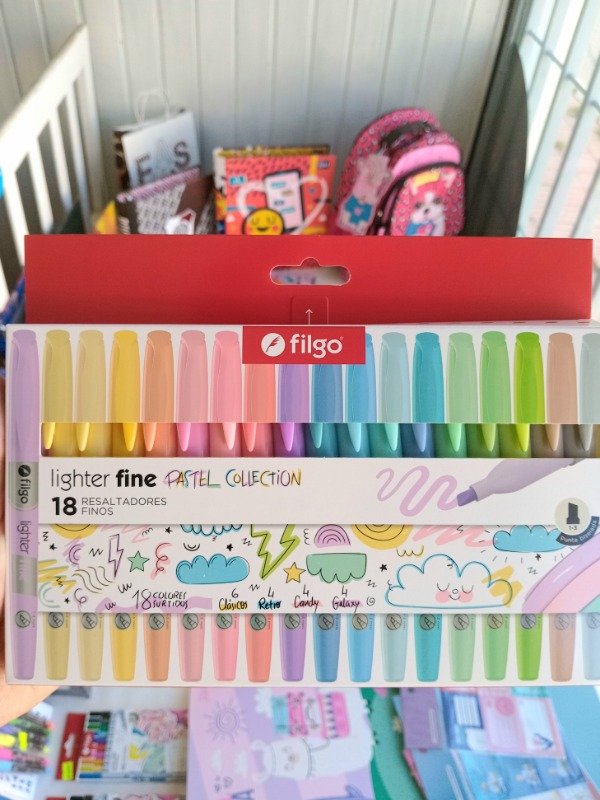 Producto - Resaltadores Filgo Lighter Pastel Collection x 18 unidades