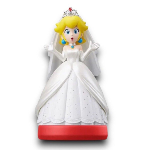 Producto - Nintendo Amiibo Super Mario Odyssey Wedding Peach LOOSE