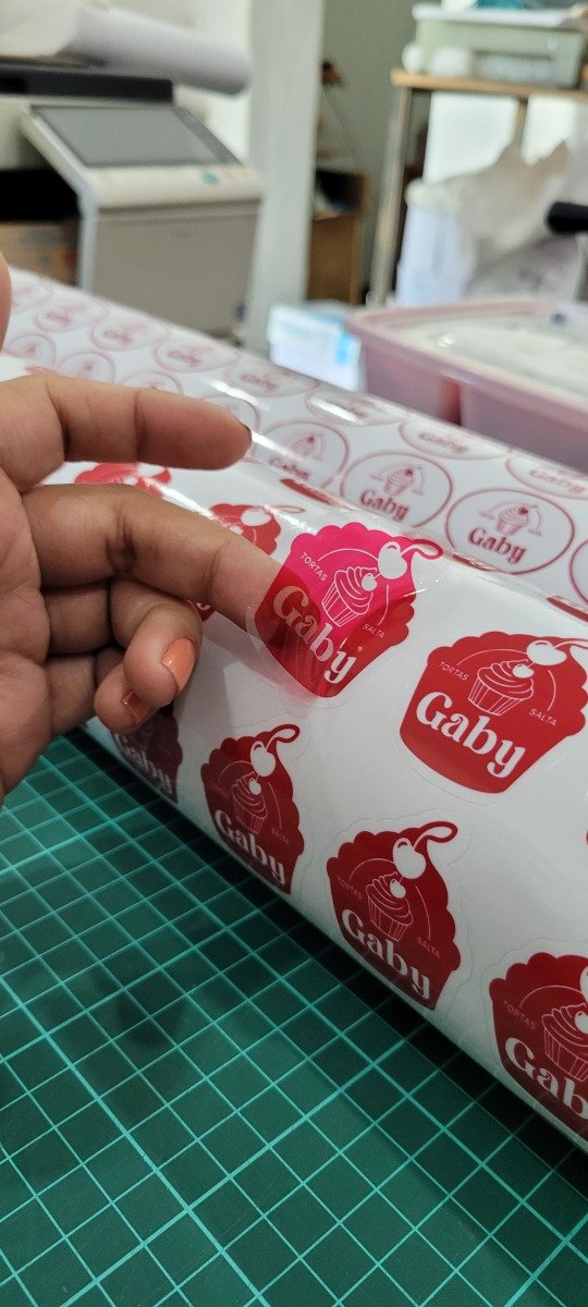 Producto - 100 Stickers/Calcos/ Etiquetas adhesivas EN TUBO- Mas rápido, Mas barato