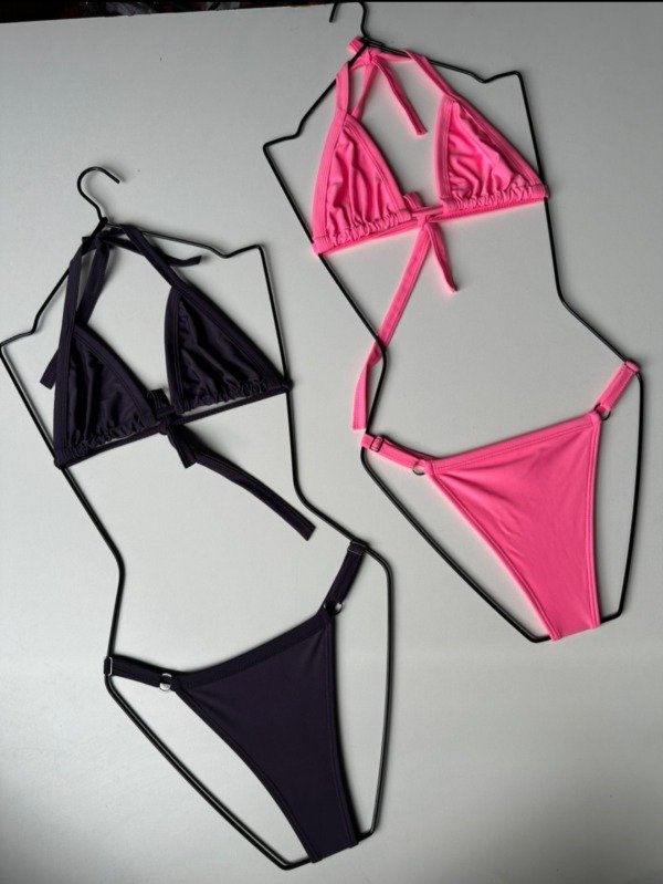 Bikini triangulito rosa talle 90