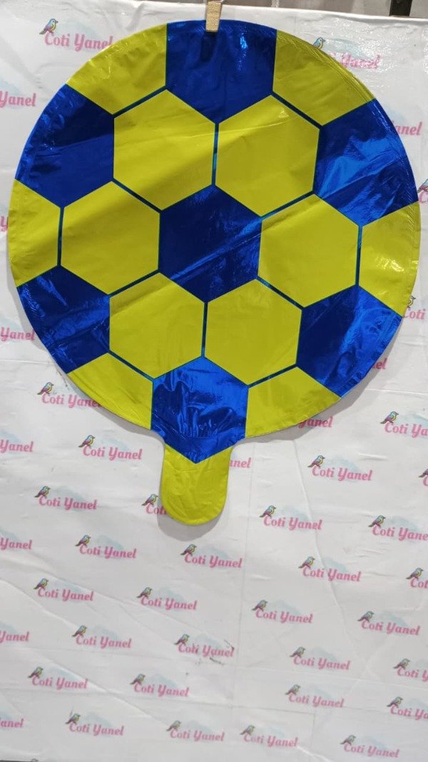 Producto - Pelota 23cm Azul y amarillo (Boca)
