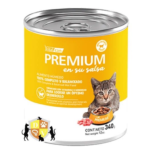 Producto - Latas Vital Can Premium 340g (gato kitten)