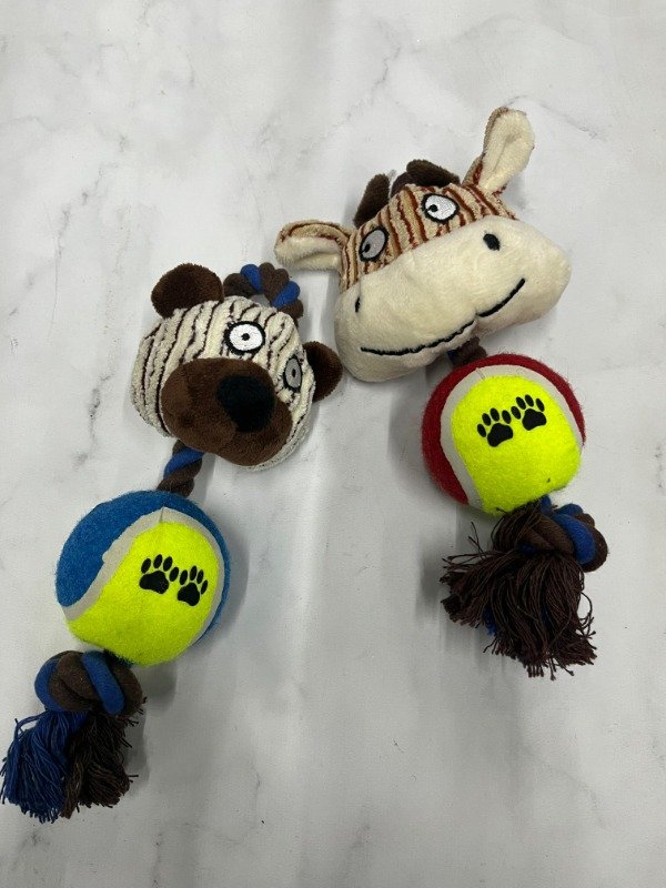 Producto - Tirador con animalito y pelota de tenis