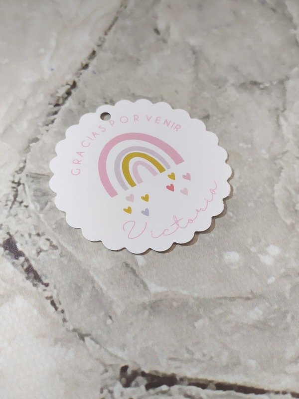 Producto - Tag Cumpleaños [Modelo Arcoíris] - 5