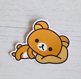 Producto - Rilakkuma (Almohada): Sticker Vinílico