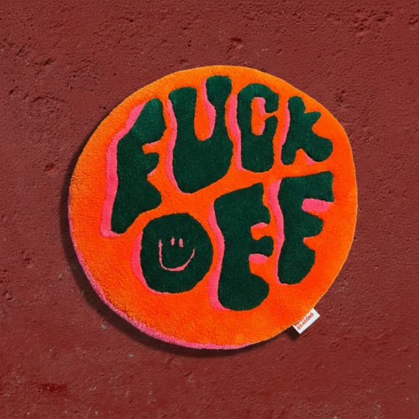 Producto - Alfombra tufting F#CK OFF :)