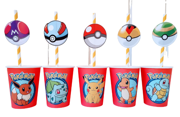 Producto - Pokemon Vasos X 5 unidades - 0