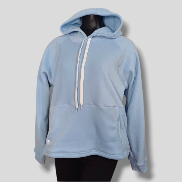 Producto - Buzo polar Celeste