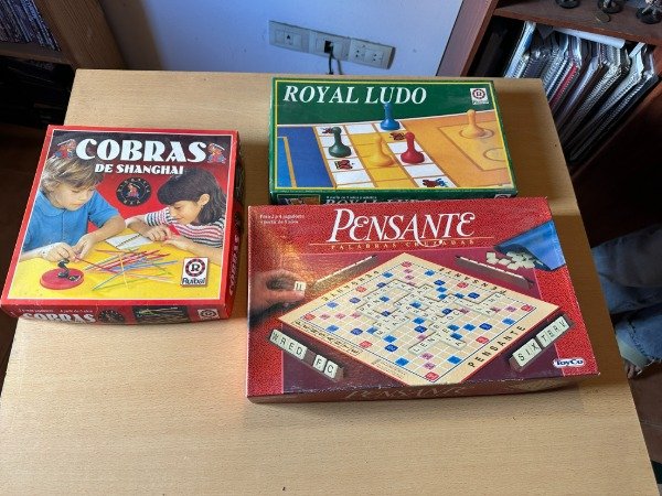 Producto - LOTE 3 JUEGOS DE MESA VARIOS. PRECIO POR TODOS #11142