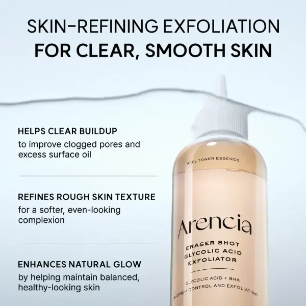 Producto - ARENCIA Eraser Shot Glycolic Acid Exfoliator 200ml - 1