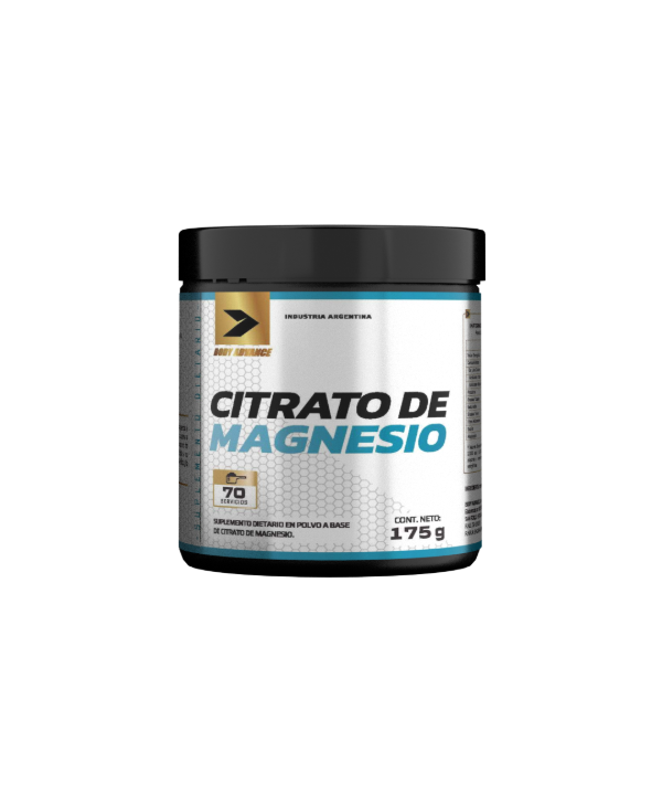 Producto - CITRATO DE MAGNESIO 175g - 70 servicios - Body Advance
