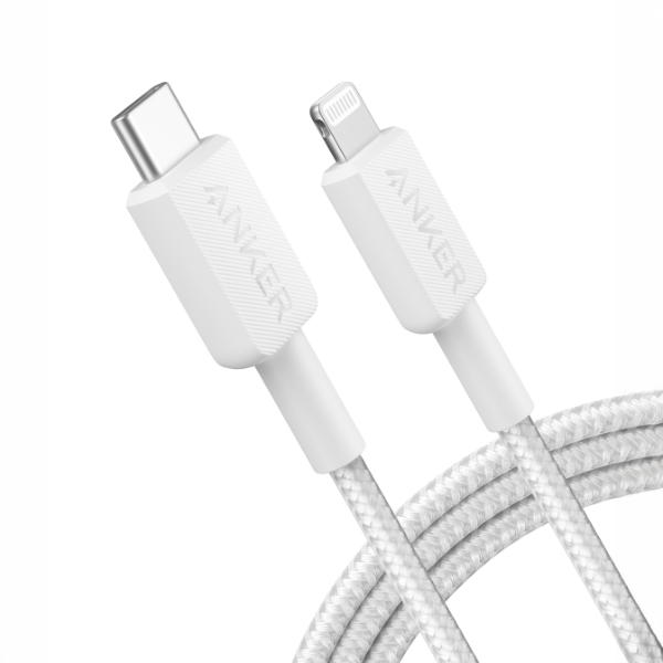Producto - Cable Anker iPhone Tipo C Lightning Trenzado 2m Blanco
