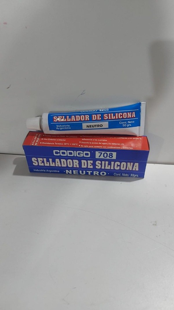 Producto - Silicona Neutra Código 50cc transparente