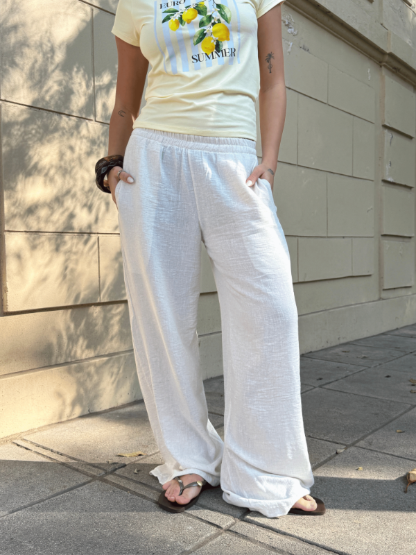 Producto - Pantalón Anto con bolsillo (lino) - 0