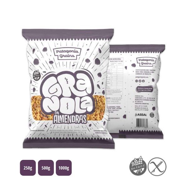 Producto - Granola con Almendras - Patagonia Grains