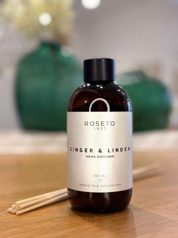 Producto - HOME DIFFUSER GINGER AND LINDEN ROSETO