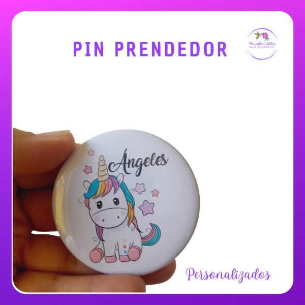 Producto - Pin Prendedor Escolar (Personalizados)