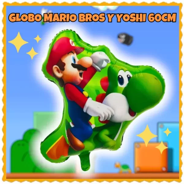 Producto - Mario Bros y yoshi 60cm