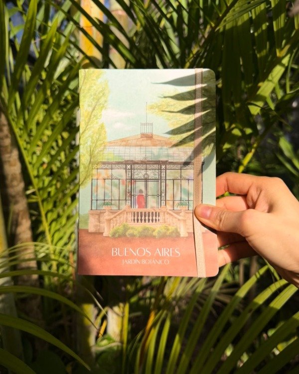 Producto - Jardin botánico Libreta