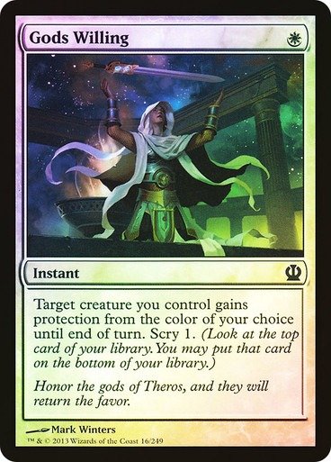 Producto - Gods Willing Foil  Theros