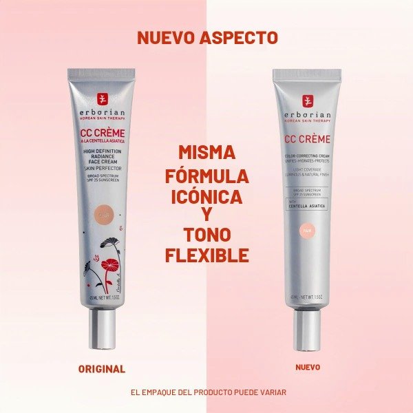 Producto - Erborian CC Cream Color Correcting SPF 25 45ml (2 tonos) - 1