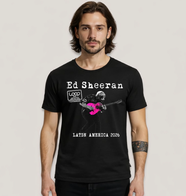 Producto - Remera Ed Sheeran LATAM Tour 2026